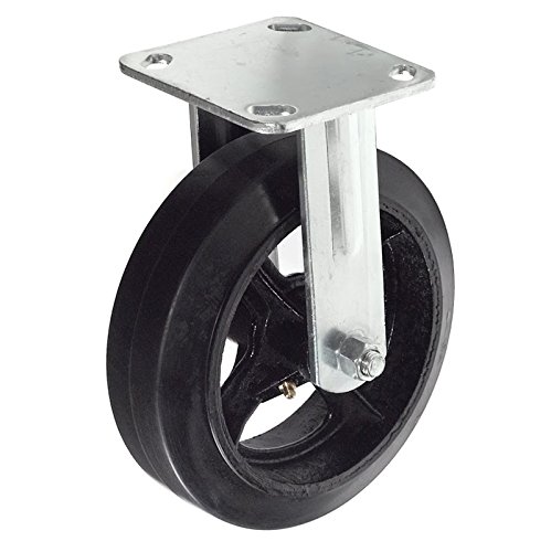 Mold-On Rubber Caster Kit 2 Swivel, 2 Rigid, 8 x 2