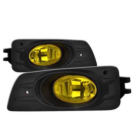 LF-ACD064AMOEM-RS 4 Door OEM Style Fog Lights for 06 to 07 Honda Accord, Yellow - 10 x 10 x 12 in.