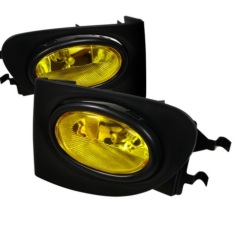 LF-CV023AMOEM-HZ 3 Door Fog Lights for 03 to 05 Honda Civic Si, Yellow - 10 x 12 x 18 in.