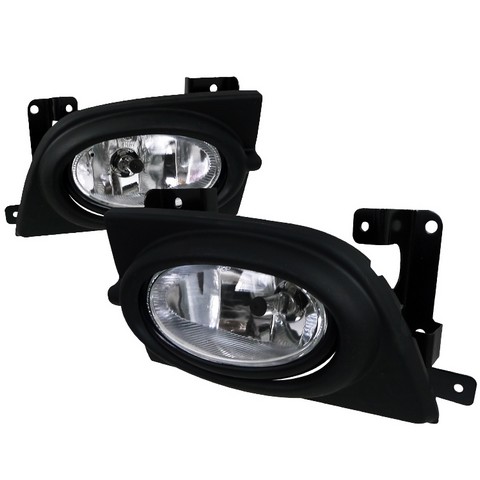 Picture of Spec-D Tuning LF-CV064OEM-RS 4 Door OEM Fog Lights for 06 to 08 Honda Civic, Clear - 10 x 10 x 12 in.