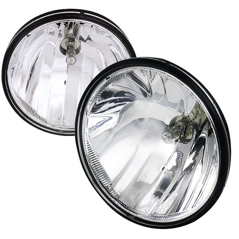 Fog Light Kit Clear Lens for 07 to 11 GMC Denali, 4 x 6 x 7 in.