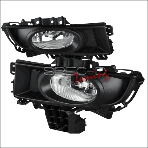 LF-MZ3074COEM-HZ Fog Light Kit Clear Lens with Wiring for 07 to 08 Mazda 3, 6 x 8 x 13 in.