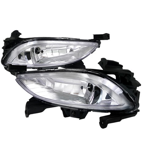 LF-SON11COEM-HZ Fog Lights for 11 to 13 Hyundai Sonata, Chrome - 12 x 16 x 18 in.