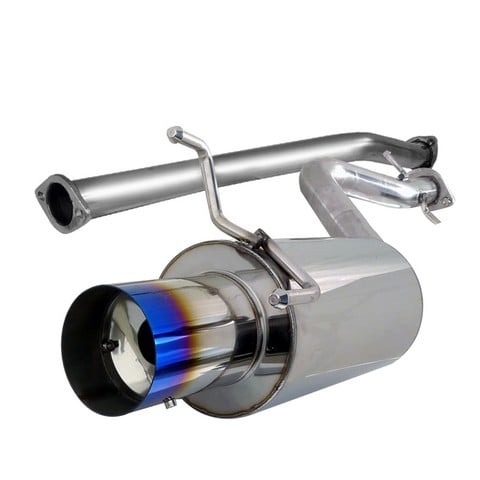2.5 in. Inlet N1 Style Catback Exhaust System with Burnt Tip for 01 to 05 Lexus IS300- 9 x 13 x 52 in.