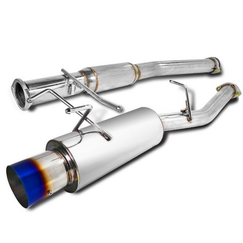 MFCAT3-240SX89T-SD 3 in. Inlet N1 Style Catback Exhaust System with Burned Tip for 89 to 94 Nissan 240SX, 9 x 18 x 58 in.