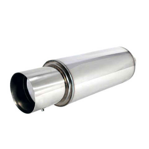 Apexi N1-Style Muffler for All, 6 x 6 x 7 in.