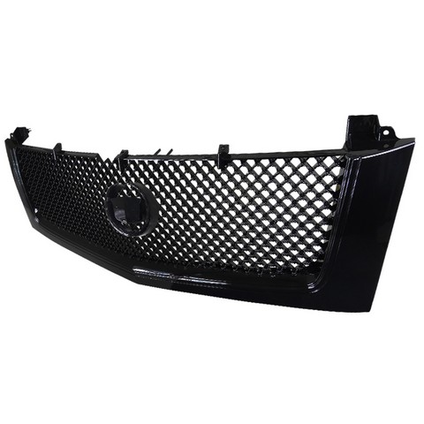 Front Grille for 02 to 06 Cadillac Escalade, Gloss Black - 17 x 17 x 48 in.