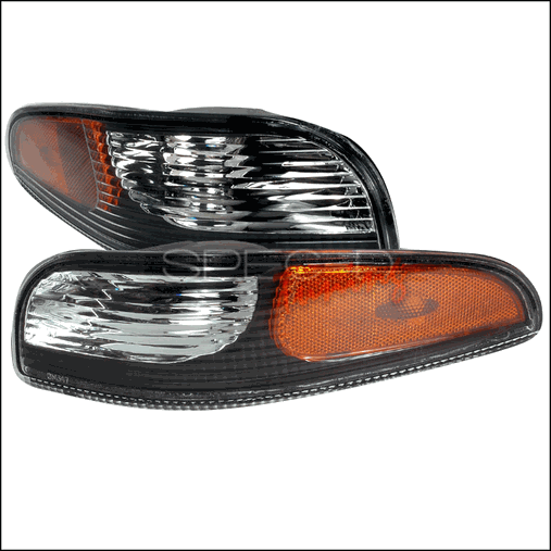 2LB-CVET97JM-KS Bumper Lights for 97 to 04 Chevrolet Corvette- Black - 10 x 12 x 18 in.