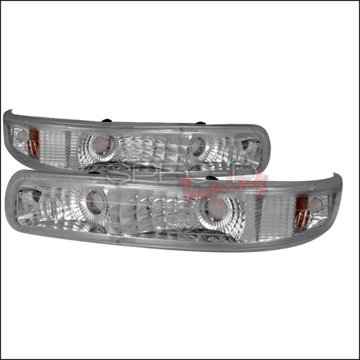 2LB-SIV99-RS Bumper Lights for 99 to 02 Chevrolet Silverado- 6 x 10 x 18 in. - Chrome