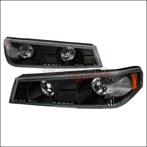 2LC-COL04JM-TM Corner Lights for 04 to 12 Chevrolet Colorado- 12 x 12 x 18 in. - Black