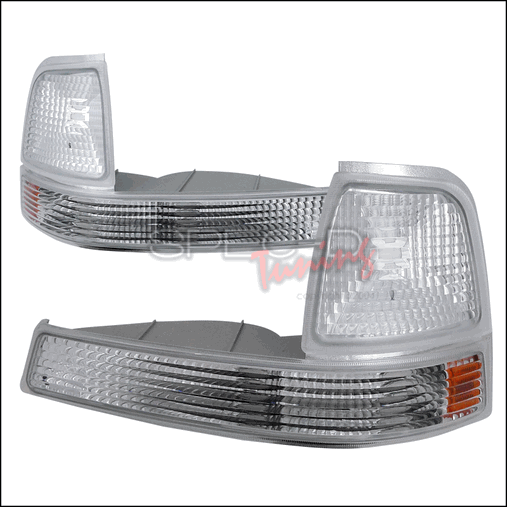 Corner Lights for 98 to 01 Ford Ranger- Chrome - 8 x 10 x 19 in.