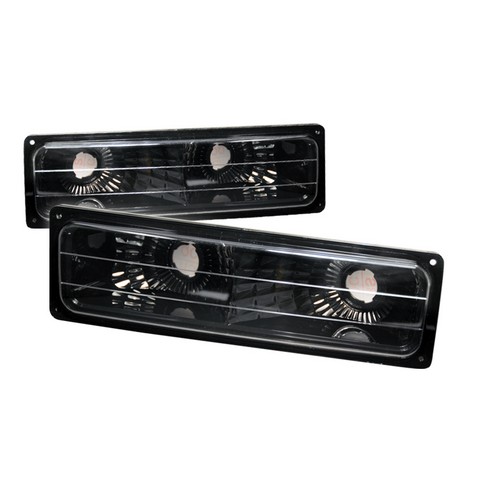 LB-C1094JM-RS Bumper Lights for 88 to 98 Chevrolet C10, Black - 6 x 10 x 18 in.