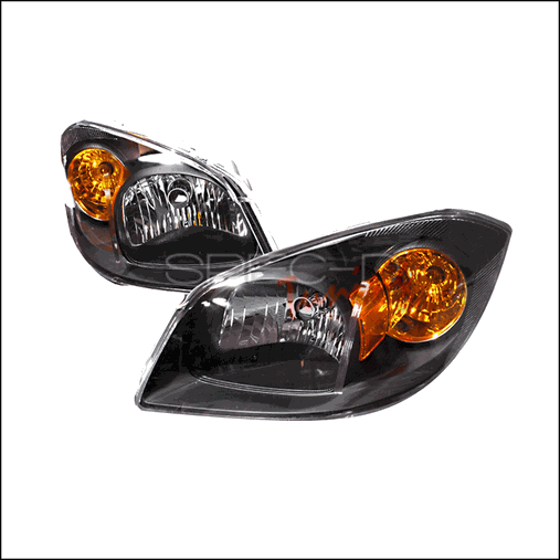 2LH-COB05JM-KS Crystal Housing Headlights for 05 to 10 Chevrolet Cobalt- Black - 11 x 22 x 23 in.