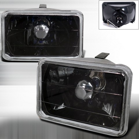 Seal Beam Headlight for All, Black - 4 x 6 - 10 x 10 x 12 in.