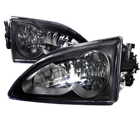 LH-MST94JM-RS Housing Headlight for 94 to 98 Ford Mustang- Black - 7 x 15 x 16 in.