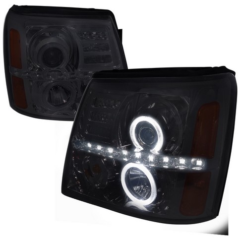 2LHP-ECLD02G-RS 02-06 Cadillac Escalade Projector Headlights for 02 to 06 Cadillac Escalade, 15 x 17 x 17 in.