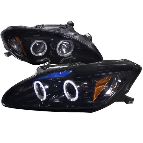 2LHP-S2K04G-TM Smoke Gloss Black Housing Projector Headlights for 04 to 09 Honda S2000- 10 x 25 x 26 in.