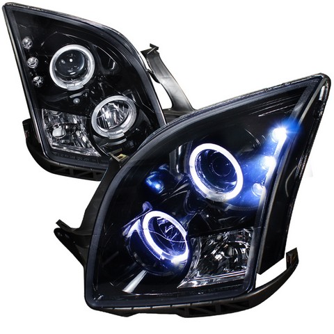 LHP-FUS06G-TM Projector Headlight Gloss Black Housing Smoke for 06 to 09 Ford Fusion- 10 x 24 x 29 in.
