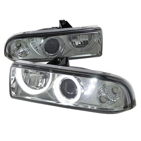 Projector Headlight for 98 to 04 Chevrolet S10- Smoke - 9 x 16 x 18 in.