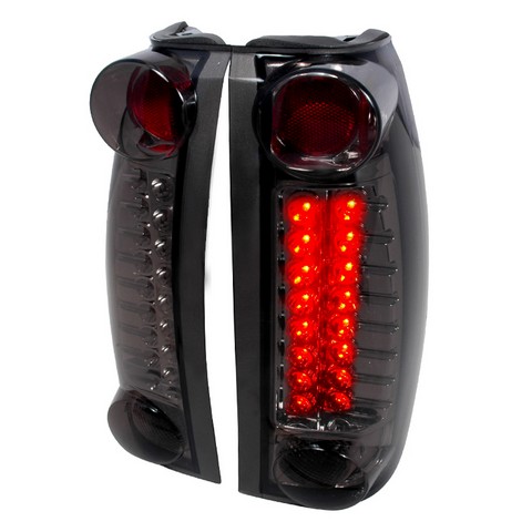 LT-C1088GLED-TM LED Tail Lights for 88 to 98 Chevrolet C10- 10 x 12 x 18 in. - Smoke