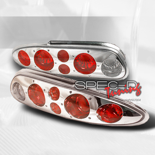 LT-CMR93-KS Altezza Tail Lights for 93 to 02 Chevrolet Camaro- Chrome - 12 x 14 x 24 in.
