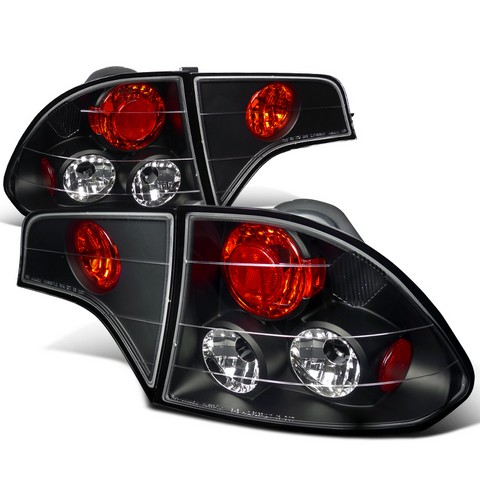 Altezza Tail Light for 06 to 08 Honda Civic- Black - 15 x 20 x 30 in.