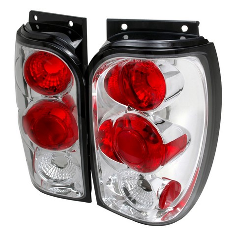 Altezza Tail Light for 98 to 01 Ford Explorer, Chrome - 10 x 19 x 25 in.
