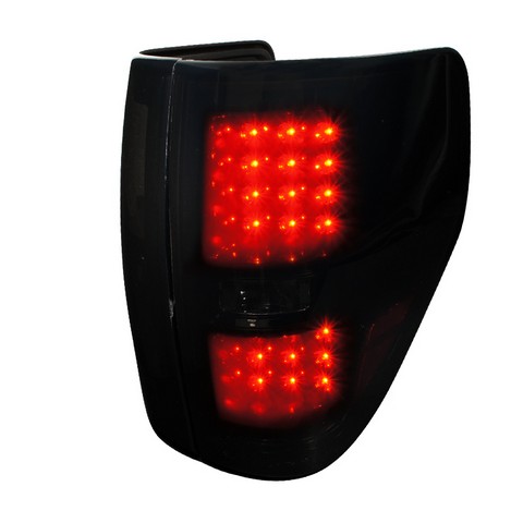 LT-F15009BBLED-TM LED Tail Light Glossy Black Housing with Smoke for 09 to 12 Ford F150- 10 x 21 x 27 in.