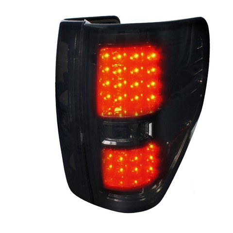 LT-F15009GLED-TM LED Tail Lights for 09 to 12 Ford F150- Smoke - 7 x 16 x 30 in.