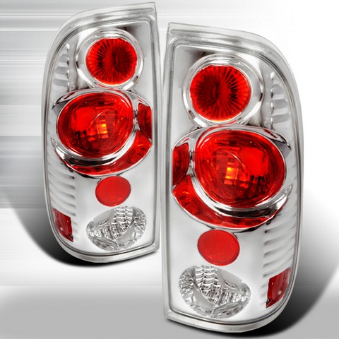 LT-F15097V2-KS Altezza Tail Lights for 97 to 03 Ford F150- 6 x 18 x 22 in. - Chrome