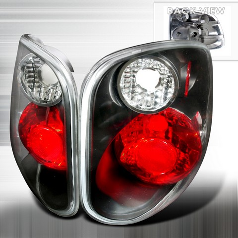 LT-F150F01JM-KS Altezza Tail Lights for 01 to 03 Ford F150- Black - 6 x 15 x 23 in.