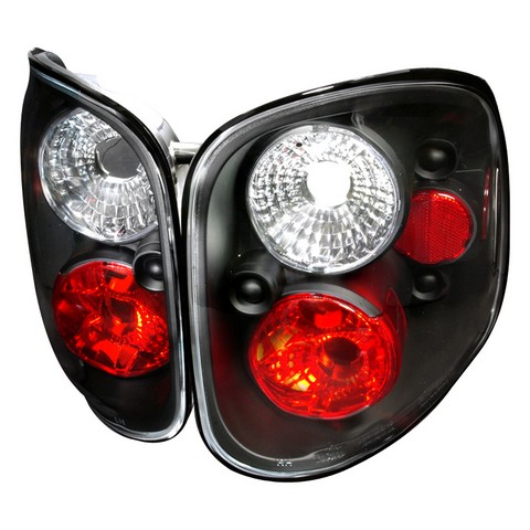 LT-F150F97JM-TM Altezza Tail Light for 97 to 00 Ford F150, Black - 12 x 16 x 18 in.