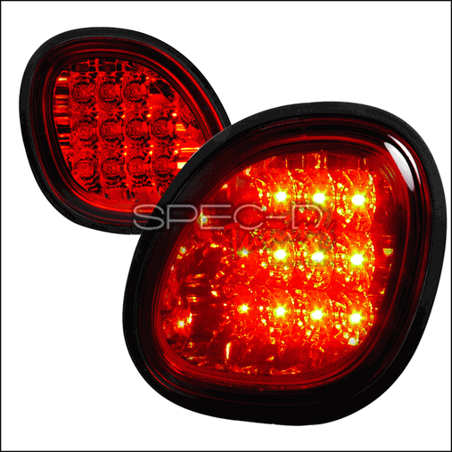 LT-GS30098RLED-TMX Trunk Piece LED Tail Lights for 98 to 05 Lexus GS300, Red - 10 x 12 x 18 in.