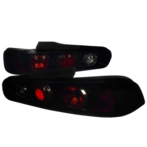 Euro Tail Lights Glossy Black Housing with Smoke for 94 to 01 Acura Integra- 15 x 20 x 30 in -  Overtime, OV3193581