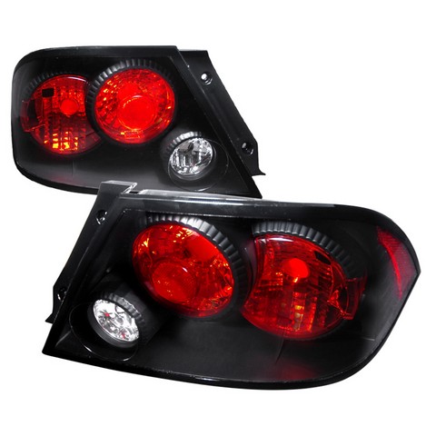 LT-LAN03JM-KS Altezza Tail Lights for 03 to 06 Mitsubishi Lancer- Black - 15 x 20 x 30 in.