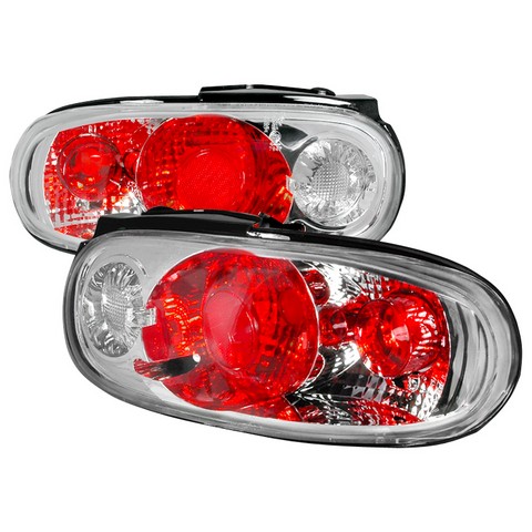 Altezza Tail Lights for 90 to 97 Mazda Miata- Chrome - 12 x 16 x 18 in.