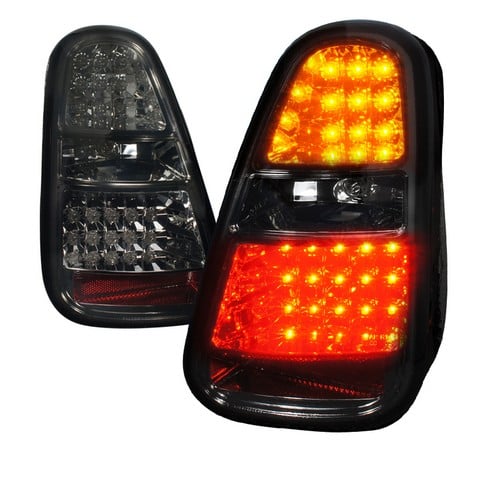 LED Tail Lights for 05 to 06 Mini Cooper- Smoke - 9 x 13 x 17 in.
