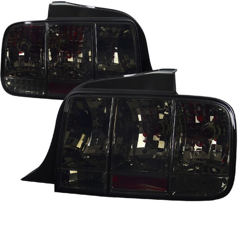 LT-MST05G-SQ-TM 05-09 Ford Mustang Sequential Tail Lights for 05 to 09 Ford Mustang- Smoke - 12 x 14 x 22 in.