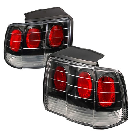 LT-MST99JM-APC Altezza Tail Light for 99 to 04 Ford Mustang- Black - 13 x 19 x 17 in.