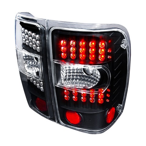 LED Tail Lights for 01 to 04 Ford Ranger- Chrome - 6 x 20 x 13 in.