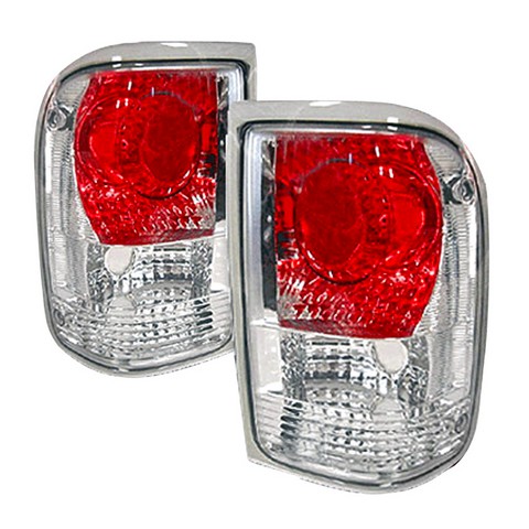 LT-RAN93-KS Altezza Tail Lights for 93 to 97 Ford Ranger- Chrome - 12 x 16 x 18 in.