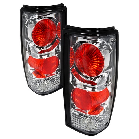 LT-S1082-KS Altezza Tail Lights for 82 to 93 Chevrolet S10- Chrome - 10 x 12 x 18 in.