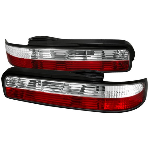 LT-S13892RPW-TM Altezza 2 Door Tail Light for 89 to 94 Nissan 240SX- Red & Clear - 10 x 12 x 36 in.