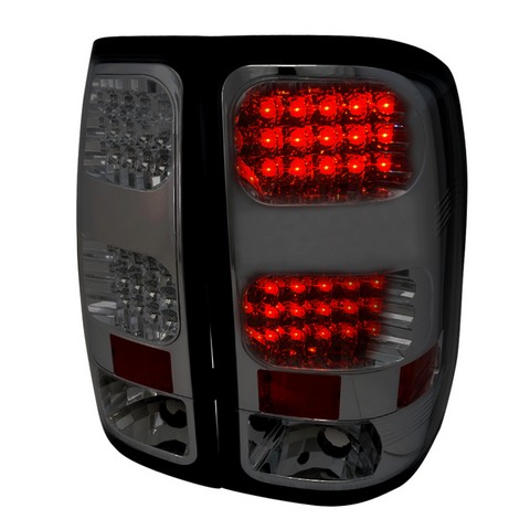 LT-SIE07GLED-TM LED Tail Lights for 07 to 12 GMC Sierra- Smoke - 10 x 22 x 27 in.