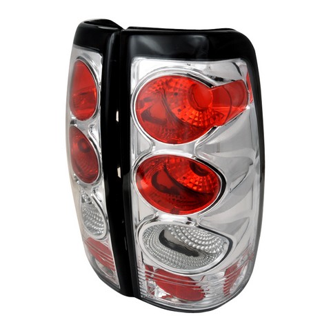 LT-SIV99-KS Altezza Tail Lights for 99 to 02 Chevrolet Silverado- Chrome - 6 x 19 x 19 in.