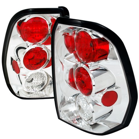 LT-TBLZ02-TM Altezza Tail Light for 02 to 09 Chevrolet Trailblazer, Chrome - 12 x 14 x 22 in.