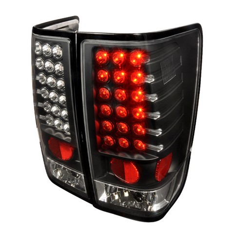 LT-TIT04JMLED-TM LED Tail Lights for 04 to 12 Nissan Titan- Black - 10 x 21 x 27 in.