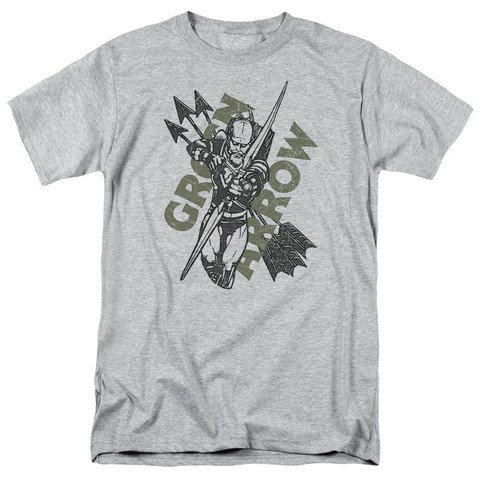 Jla-Archers Arrows Short Sleeve Adult 18-1 Tee - Athletic Heather - Medium