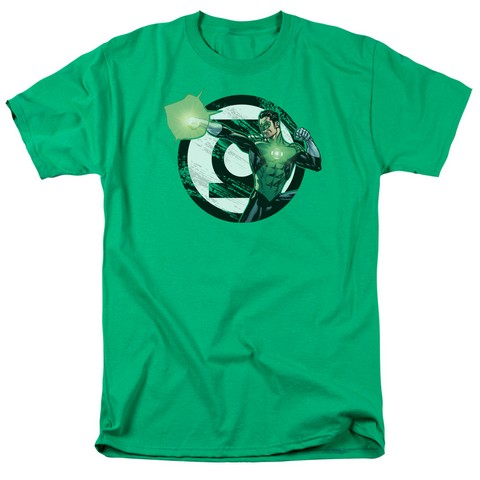 Jla-Blasting Logo Short Sleeve Adult 18-1 Tee- Kelly Green - Medium