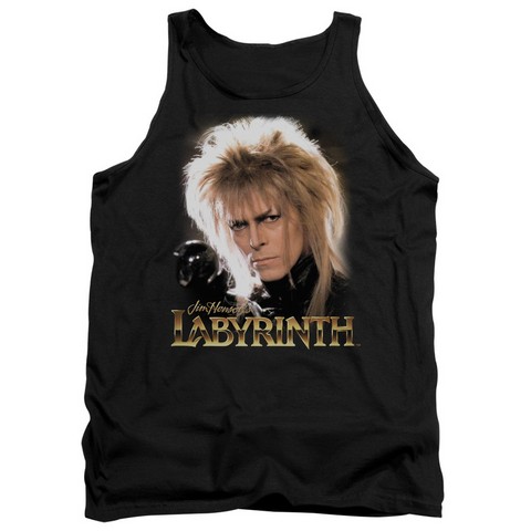 Labyrinth-Jareth Adult Tank Top- Black - 2X